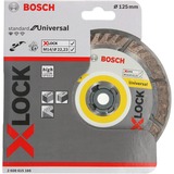 Bosch X-LOCK Diamanttrennscheibe Standard for Universal, Ø 125mm Bohrung 22,23mm