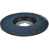 Bosch X-LOCK Fächerscheibe X571 Best for Metal, Ø 125mm, K60, Schleifscheibe Bohrung 22,23mm, abgewinkelt