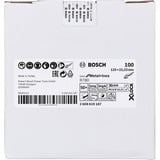 Bosch X-LOCK Fiberschleifscheibe R780 Best for Metal and Inox, Ø 125mm, K100 Bohrung 22,23mm