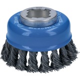Bosch X-LOCK Topfbürste Heavy for Metal 75mm, gezopft Ø 75mm, 0,5mm Draht