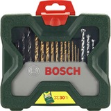 Bosch X-Line Titanium Bohrer- und Schrauber-Set, 30-teilig, Bohrer- & Bit-Satz grün