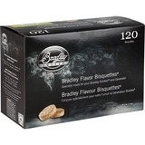 Bradley Apfel Bisquetten, 120 Stück, Räucherholz für Bradley Smoker