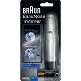 Braun EN 10, Nasen-/Ohrenhaartrimmer silber/schwarz