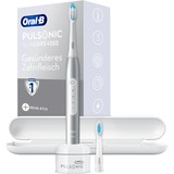 Braun Oral-B Pulsonic Slim Luxe 4500 Reise-Edition, Elektrische Zahnbürste platin