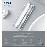 Braun Oral-B Pulsonic Slim Luxe 4500 Reise-Edition, Elektrische Zahnbürste platin