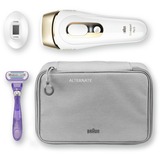 Braun Silk-expert Pro 5 IPL PL5117, Haarentferner weiß/gold, inkl. Etui + Gillette Venus Swirl