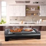 Clatronic Barbeque-Tischgrill BQ 2977, Elektrogrill schwarz, 2.000 Watt