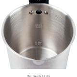 Clatronic Reise-Wasserkocher WKR 3624 edelstahl/schwarz, 0,5 Liter