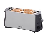Cloer Toaster 3710 silber/schwarz