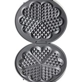 Cloer Waffeleisen 171 weiß/schwarz, 930 Watt