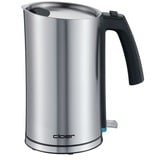 Cloer Wasserkocher 4909 edelstahl/schwarz, 1,2 Liter
