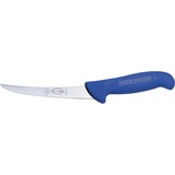 DICK ErgoGrip Ausbeinmesser, steif, 13cm blau, geschweifte Klinge