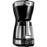 DeLonghi ICM 16731, Filtermaschine schwarz/edelstahl