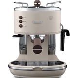 DeLonghi Icona Vintage ECOV 311.BG, Espressomaschine beige/silber (glänzend)