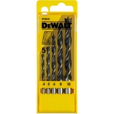 DeWALT Holzspiralbohrer Set, 5-teilig, Bohrer-Satz