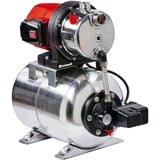 EINHELL Hauswasserwerk GC-WW 1250 NN, Pumpe edelstahl/rot, 1.200 Watt