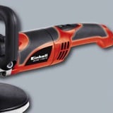 EINHELL Polier-und Schleifmaschine CC-PO 1100/1E, Poliermaschine rot/schwarz, 1.100 Watt