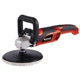 EINHELL Poliermaschine und Schleifmaschine CC-PO 1100/1 E rot/schwarz, 1.100 Watt, Schleifscheibe Ø 180mm