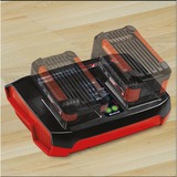 EINHELL Power-X-Twincharger 3 A, Ladegerät schwarz/rot