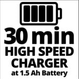EINHELL Power-X-Twincharger 3 A, Ladegerät schwarz/rot