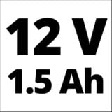 Einhell Akku-Gras- und Strauchschere GE-CG 12 Li WT, 12Volt, Grasschere rot/schwarz, Li-Ionen Akku 1,5 Ah