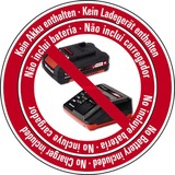 Einhell Akku-Kapp-und Gehrungssäge TE-MS 18/210 Li-Solo, 18Volt rot/schwarz, ohne Akku und Ladegerät