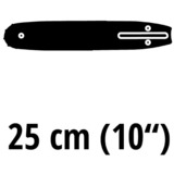 Einhell Ersatzschwert 4501753, für Akku-Kettensäge GE-LC 18 Li, Sägeschwert 25cm, 1,1mm