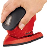 Einhell Multischleifer TH-OS 1016, Deltaschleifer rot/schwarz, 100 Watt