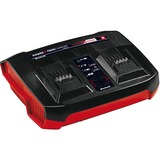 Einhell Power-X-Twincharger 3 A, Ladegerät schwarz/rot