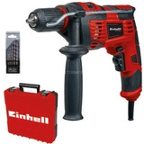 Einhell Schlagbohrmaschine TC-ID 720/1 E Kit rot/schwarz, 720 Watt