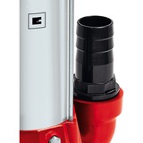 Einhell Schmutzwasserpumpe GC-DP 1340 G, Tauch- / Druckpumpe rot/silber, 1.300 Watt