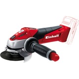 Einhell Winkelschleifer TE-AG 18 Li-Solo, 18Volt rot, ohne Akku und Ladegerät