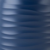 Emsa Isolierkanne SAMBA WAVE, 1 Liter dunkelblau, QUICK PRESS Verschluss
