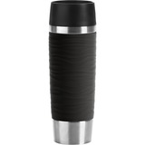 Emsa Thermobecher Travel Mug Waves Grande schwarz