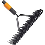 Fiskars QuikFit Rasenlüfter schwarz/orange, 37cm