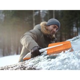 Fiskars SnowXpert Eiskratzer & Schneebürste weiß/orange, 9,5cm