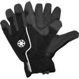 Fiskars Winter-Handschuhe schwarz/grau, Größe 10