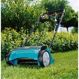 GARDENA Elektro-Rasenlüfter ES 500, Vertikutierer türkis, 500 Watt
