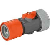 GARDENA Regulierstop 19mm (3/4"), Schlauchstück grau/orange