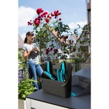 GARDENA city gardening Balkon-Box, Garten-Set türkis/schwarz, 5-teilig
