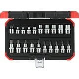 GEDORE Red Steckschlüssel-Satz 3/8" + 1/2", TORX, 20-teilig rot/schwarz, E6 - T55