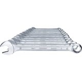 GEDORE Ring-Maulschlüssel-Satz, 12-teilig, Schraubenschlüssel Ringseite 15° abgewinkelt