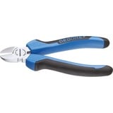 GEDORE Seitenschneider 160mm, 2-Komponentengriff, Schneid-Zange blau/schwarz, schwedisches Modell