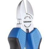 GEDORE Seitenschneider 160mm, 2-Komponentengriff, Schneid-Zange blau/schwarz, schwedisches Modell