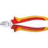 GEDORE VDE-Seitenschneider mit Hüllenisolierung, 160mm, Schneid-Zange rot/gelb