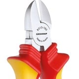 GEDORE VDE-Seitenschneider mit Hüllenisolierung, 160mm, Schneid-Zange rot/gelb