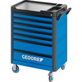 GEDORE Werkzeugwagen Workster highline WHL-L7-TS-147 blau/schwarz, inkl. 147 Werkzeuge