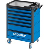 GEDORE Werkzeugwagen Workster highline WHL-L7-TS-308 blau/schwarz, inkl. 308 Werkzeuge