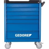 GEDORE Werkzeugwagen workster smartline WSL-L7 blau/schwarz