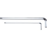 GEDORE Winkelschraubendreher Innen-Sechskant lang, 3mm chrom, mit Kugelkopf